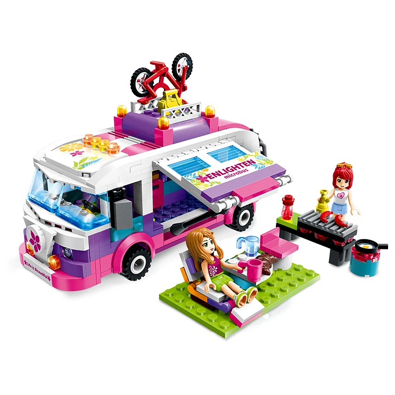 camper Enlighten 2004 Girl series building blocks assembled and inserted small particles children's educational toys outing wago
camper Enlighten 2004 Girl series building blocks assembled and inserted small particles children's educational toys outing wago