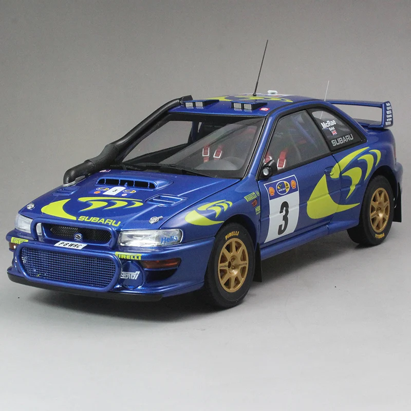 AUTOart 1:18 Subaru Impreza WRC1997 3# 4# Rally Car Limited Edition Resin Metal Die Casting Model Racing Static Toys
AUTOart 1:18 Subaru Impreza WRC1997 3# 4# Rally Car Limited Edition Resin Metal Die Casting Model Racing Static Toys