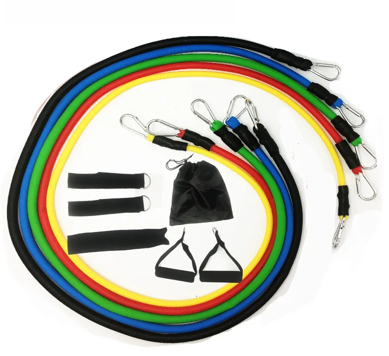 11 Pcs Resistance Bands Set Fitness Bands Resistance Gym Equipment Exercise Bands Pull Rope Fitness Elastic Training Expander
11 Pcs Resistance Bands Set Fitness Bands Resistance Gym Equipment Exercise Bands Pull Rope Fitness Elastic Training Expander