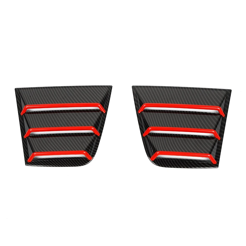 Side Window Louvers Air Vent Scoop Shades Cover Blinds for Dodge Charger 2015-2021 ABS Carbon Fiber
Side Window Louvers Air Vent Scoop Shades Cover Blinds for Dodge Charger 2015-2021 ABS Carbon Fiber