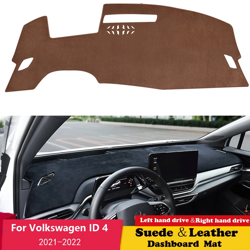 For VW ID.4X Volkswagen ID 4 1st Max Electric Leather Dashmat Dashboard Cover Pad Dash Mat Carpet CarStyling Accessories Suede
For VW ID.4X Volkswagen ID 4 1st Max Electric Leather Dashmat Dashboard Cover Pad Dash Mat Carpet CarStyling Accessories Suede
