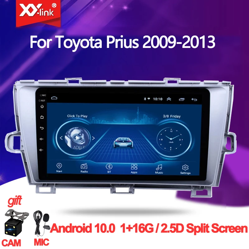 9 дюймовый Android 10,0 автомобильный радиоприемник GPS-навигация для Toyota Prius 2009-2013 LHD Автомобильный мультимедийный Dvd-плеер стерео аудио микрофон No...
9 дюймовый Android 10,0 автомобильный радиоприемник GPS-навигация для Toyota Prius 2009-2013 LHD Автомобильный мультимедийный Dvd-плеер стерео аудио микрофон No...