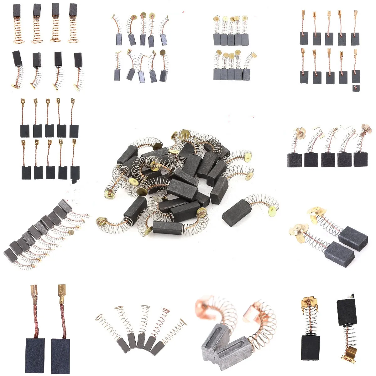 2/4/10/20pcs 34styles Power Tool Carbon Brush Electric Hammer Angle Grinder Graphite Brush Replacement
2/4/10/20pcs 34styles Power Tool Carbon Brush Electric Hammer Angle Grinder Graphite Brush Replacement