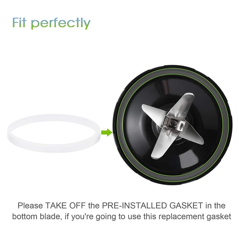 Blender Replacement Parts 7 Fins Extractor Blade Assembly with Rubber Gasket Compatible for Nurti Ninja Blenders
Blender Replacement Parts 7 Fins Extractor Blade Assembly with Rubber Gasket Compatible for Nurti Ninja Blenders