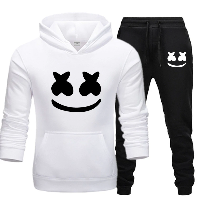 2021 New Sports Casual Men's Hooded Sweatshirt + Trousers Pullover Hooded Sports Long-sleeved Men's Suit
2021 New Sports Casual Men's Hooded Sweatshirt + Trousers Pullover Hooded Sports Long-sleeved Men's Suit
