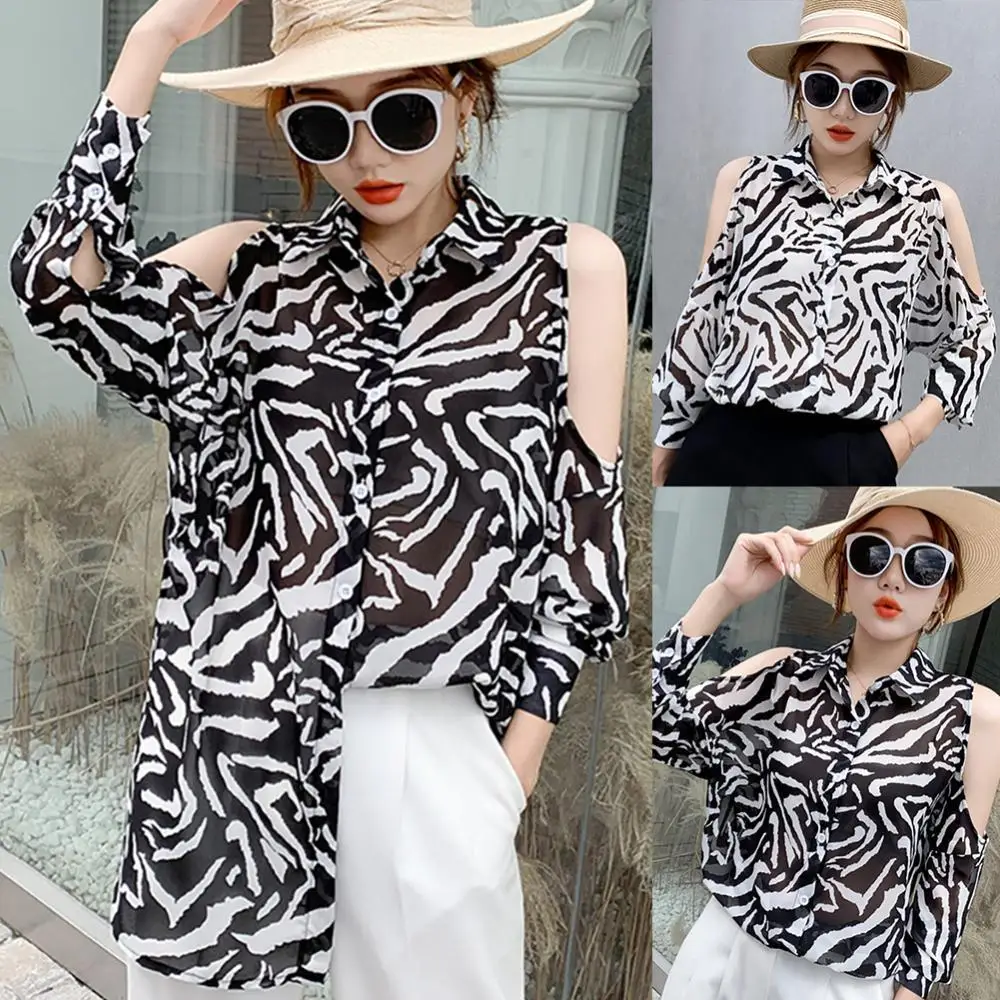 Fashion Womens sexy Hot Autumn Shirt Ladies Leopard Elegant Off Shoulder Long Sleeves Women Loose Summer Top Blouse Shirt
Fashion Womens sexy Hot Autumn Shirt Ladies Leopard Elegant Off Shoulder Long Sleeves Women Loose Summer Top Blouse Shirt