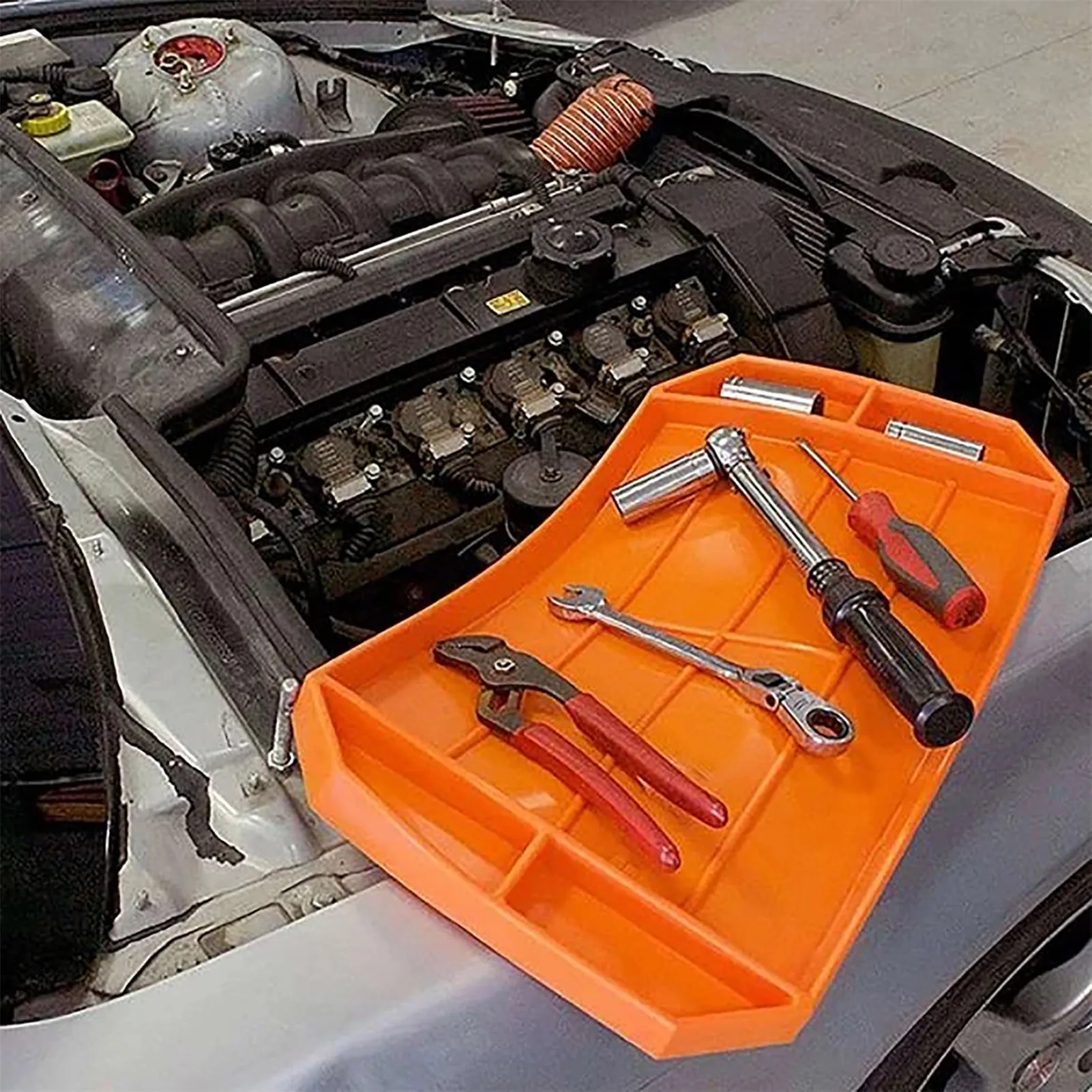 2021 NEW Silicone Tool Storage Tray Slip-resistant Hand Tool Holder Non-magnetic Anti-static Soft And Flexible Easy To Clean
2021 NEW Silicone Tool Storage Tray Slip-resistant Hand Tool Holder Non-magnetic Anti-static Soft And Flexible Easy To Clean