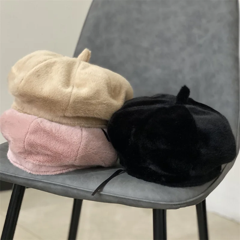 Берет ярких цветов из искусственного кроличьего меха, модная сохраняющая тепло для пар на осень и зиму, модная шапка художника, женские шапк...
Берет ярких цветов из искусственного кроличьего меха, модная сохраняющая тепло для пар на осень и зиму, модная шапка художника, женские шапк...