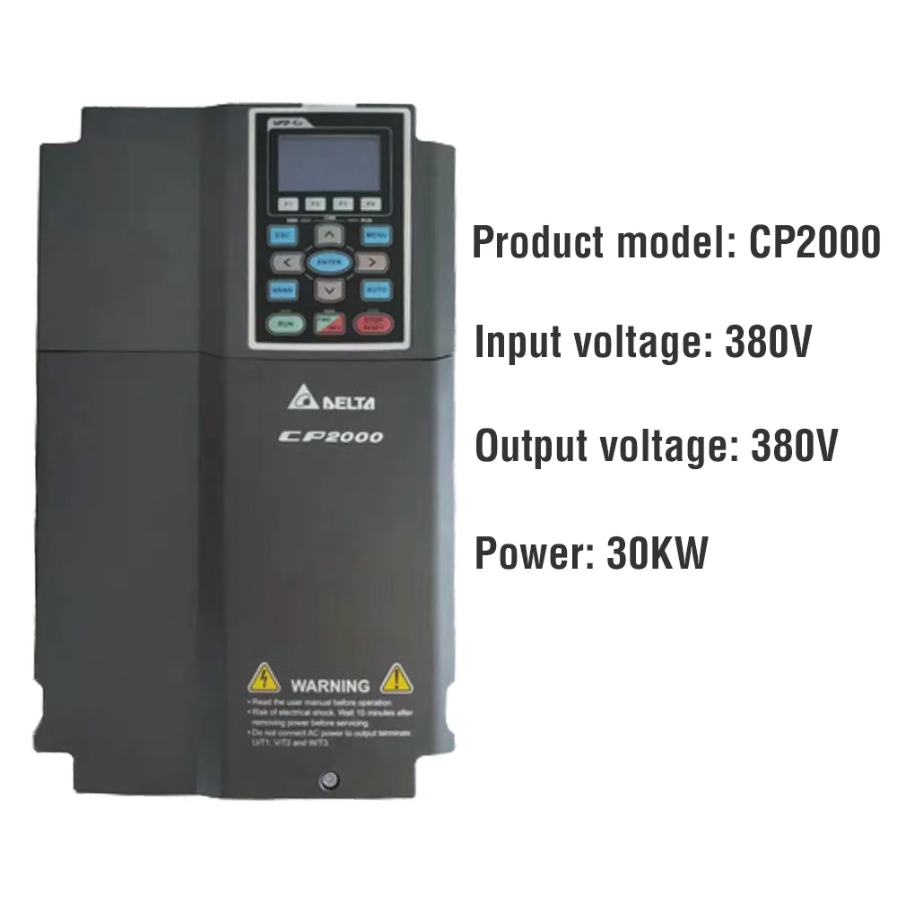 VFD 30KW инвертор 380В 3-фазный сверхмощный Асинхронный контроллер скорости двигателя CP2000
VFD 30KW инвертор 380В 3-фазный сверхмощный Асинхронный контроллер скорости двигателя CP2000