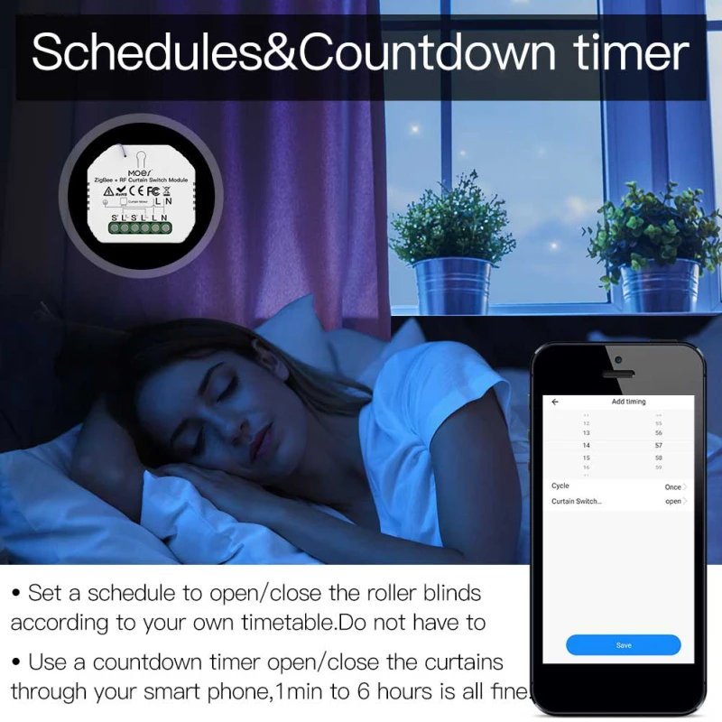 1-5pcs Tuya WiFi RF Roller Blind Shutter Smart Curtain Switch Module Motorized Roller Shutter Blinds Motor 2MQTT Work With Alexa
1-5pcs Tuya WiFi RF Roller Blind Shutter Smart Curtain Switch Module Motorized Roller Shutter Blinds Motor 2MQTT Work With Alexa