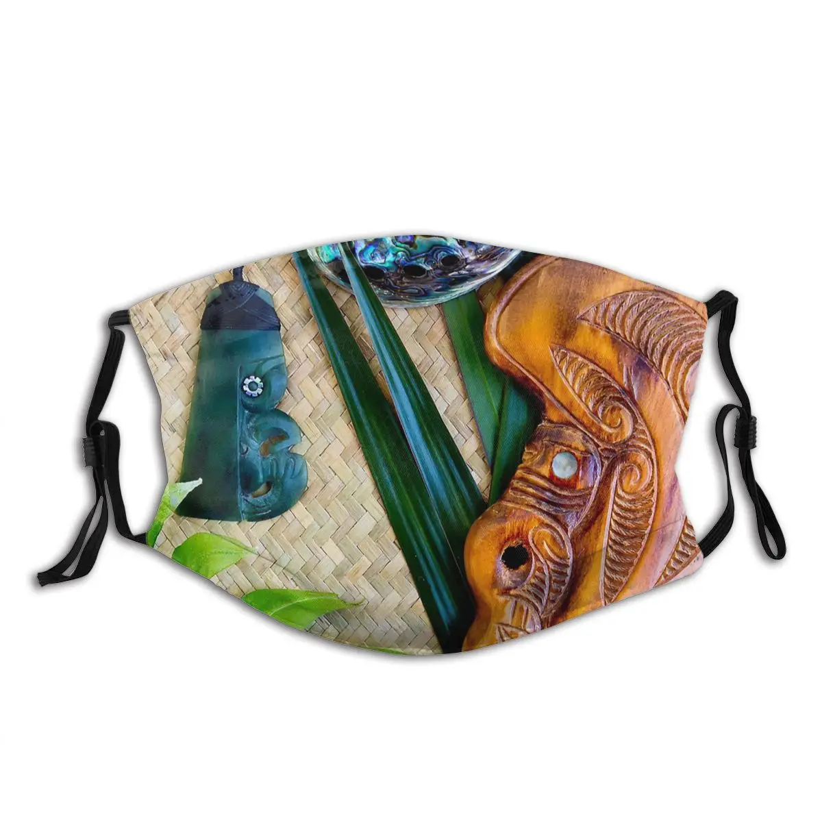 NZ Maori Theme Toki Tiki Reusable Printed Mouth Face Mask with Filter Windproof Cold Proof Protection Cover Respirator for Adult
NZ Maori Theme Toki Tiki Reusable Printed Mouth Face Mask with Filter Windproof Cold Proof Protection Cover Respirator for Adult