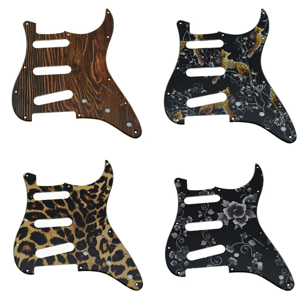 11Hole Guitar Pickguard ST Scratch Plate With Screws For Strats Electric Guitars For Jimi Hendrix Strats ST SSS Plastic Part
11Hole Guitar Pickguard ST Scratch Plate With Screws For Strats Electric Guitars For Jimi Hendrix Strats ST SSS Plastic Part
