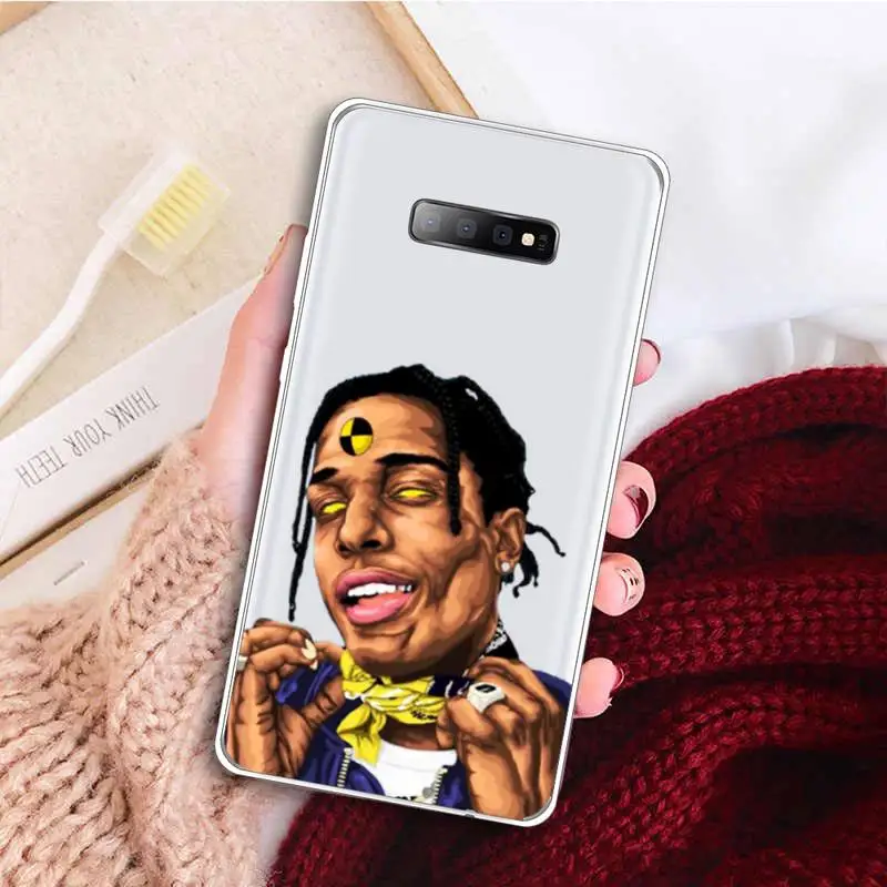 ASAP Mob Asap Rocky Rapper Phone Case Transparent For Samsung Galaxy A 71 21s S note 8 9 10 plus 20 ultra
ASAP Mob Asap Rocky Rapper Phone Case Transparent For Samsung Galaxy A 71 21s S note 8 9 10 plus 20 ultra