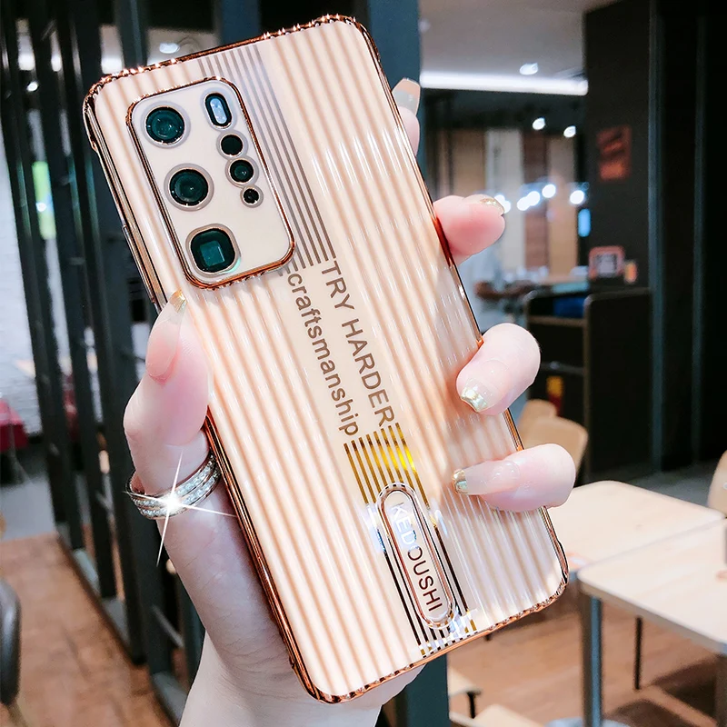 Luxury Cute Plating Trunk Silicone Phone Case For Huawei P40 P30 P20 Mate 30 20 Pro Honor 30 Ultra-thin Camera Protection Cover
Luxury Cute Plating Trunk Silicone Phone Case For Huawei P40 P30 P20 Mate 30 20 Pro Honor 30 Ultra-thin Camera Protection Cover