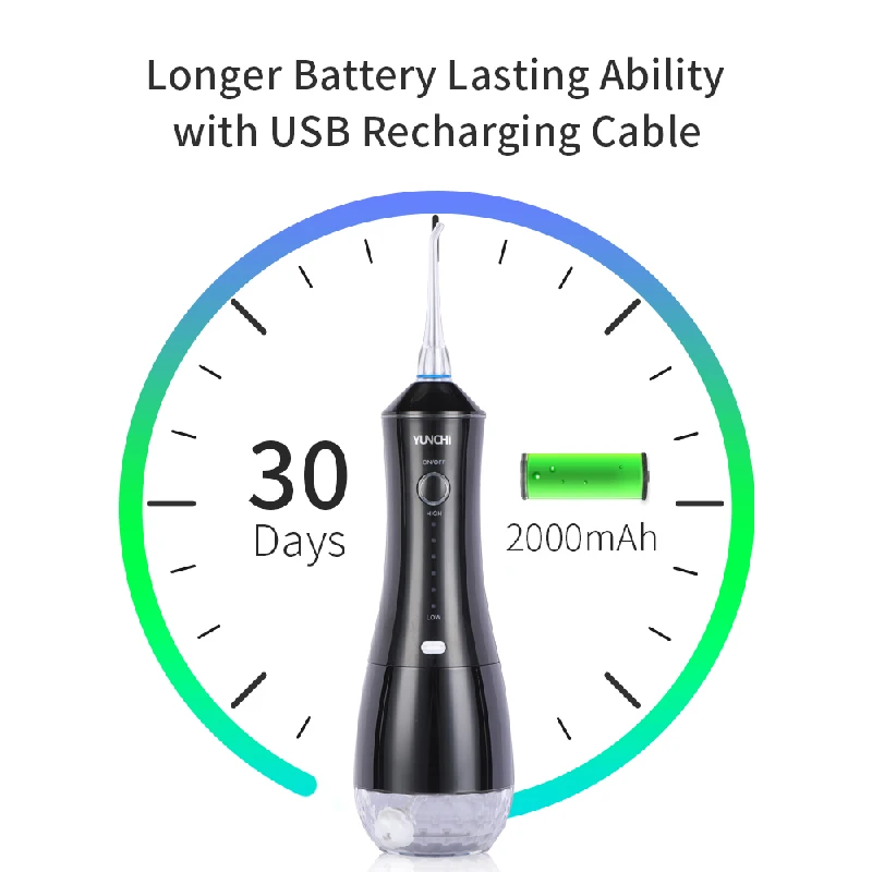 Rechargeable Oral Irrigator Dental Water Flosser 6 Working Modes 320ml Water Tank Long Battery Life Water Teeth Whitening Tool
Rechargeable Oral Irrigator Dental Water Flosser 6 Working Modes 320ml Water Tank Long Battery Life Water Teeth Whitening Tool