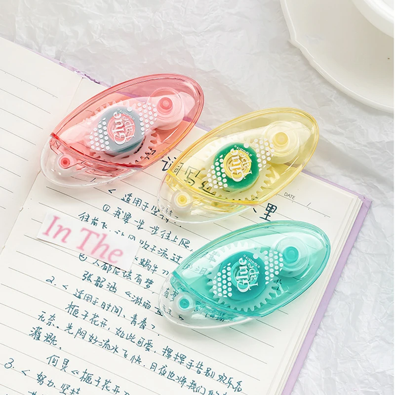 8MM*5M Transparent Dot Double Sided Tape Roller Safe Scrapbooking Tape Office School Supplies
8MM*5M Transparent Dot Double Sided Tape Roller Safe Scrapbooking Tape Office School Supplies