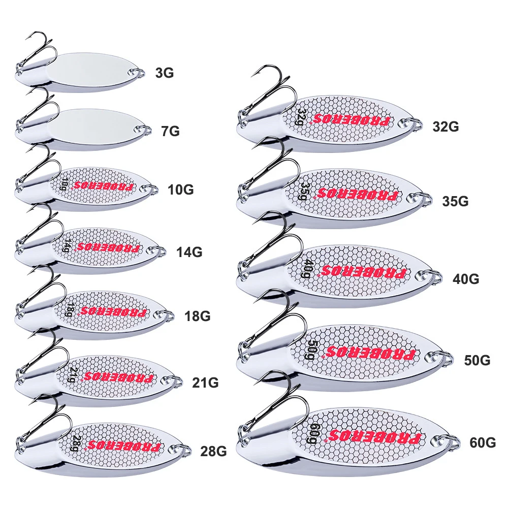Metal VIB 3g-60g Laser Jigging Silver Metal jig Slow Jigging/Trolling wobbler Metal Spoon 10#-2# Hook Metal Fishing Lure
Metal VIB 3g-60g Laser Jigging Silver Metal jig Slow Jigging/Trolling wobbler Metal Spoon 10#-2# Hook Metal Fishing Lure