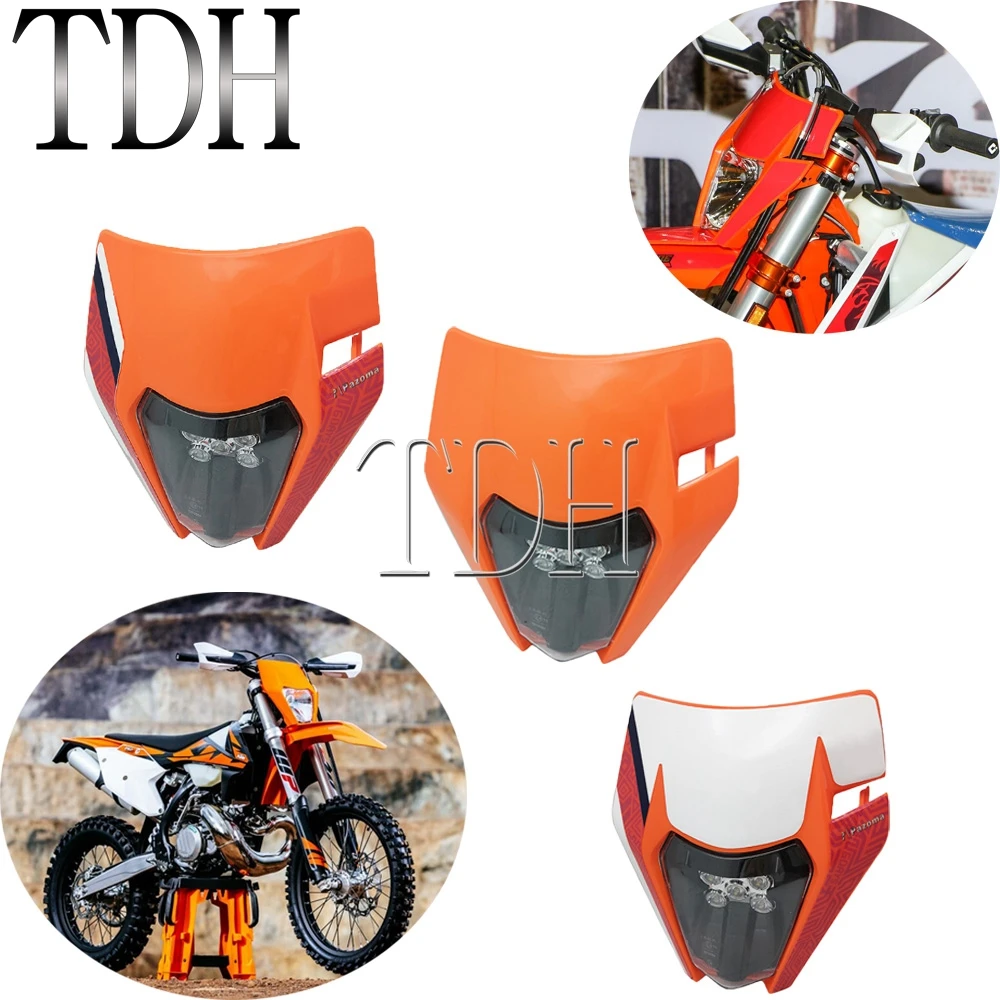 Motocross Motorcycle Headlight Headlamp E-mark E8 LED Head Light For 125 150 250 450 SX XC EXC 530 XC-W Six Days 2010-2020 2021
Motocross Motorcycle Headlight Headlamp E-mark E8 LED Head Light For 125 150 250 450 SX XC EXC 530 XC-W Six Days 2010-2020 2021