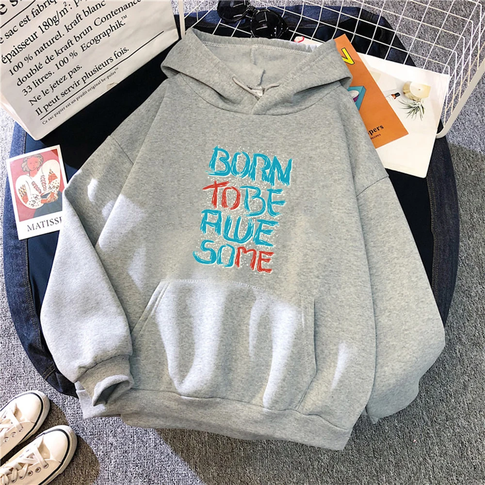 Born To Be Rlue Some Print Womans Sweahoodies Street Hip Hop Hoodie Fashion Casual Sweatshirt Autumn Loose Warm Female Hoodies 
Born To Be Rlue Some Print Womans Sweahoodies Street Hip Hop Hoodie Fashion Casual Sweatshirt Autumn Loose Warm Female Hoodies