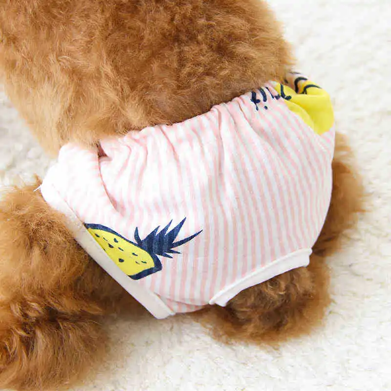 Pet bitch dog aunt physiological pants female teddy menstruation sanitary napkin safety small anti-harassment cotton
Pet bitch dog aunt physiological pants female teddy menstruation sanitary napkin safety small anti-harassment cotton