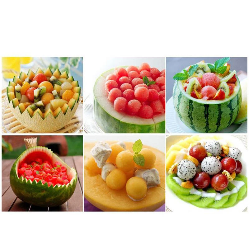 1 Piece Of Double Headed Stainless Steel Fruit Corrugated Scoop Carving Knife Watermelon Fruit Platter Kitchen Accessory Tool
1 Piece Of Double Headed Stainless Steel Fruit Corrugated Scoop Carving Knife Watermelon Fruit Platter Kitchen Accessory Tool