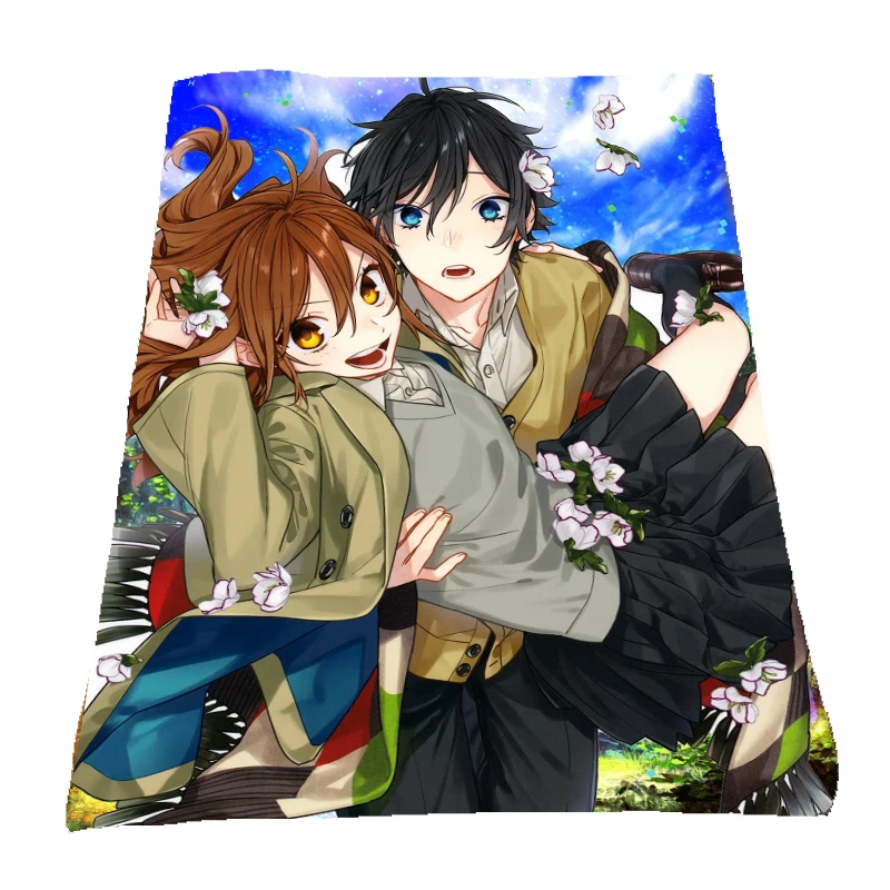 Anime Fleece Blanket Horimiya Miyamura Izumi Hori Kyouko quilt carpet soft bedding accessories 200x150cm
Anime Fleece Blanket Horimiya Miyamura Izumi Hori Kyouko quilt carpet soft bedding accessories 200x150cm