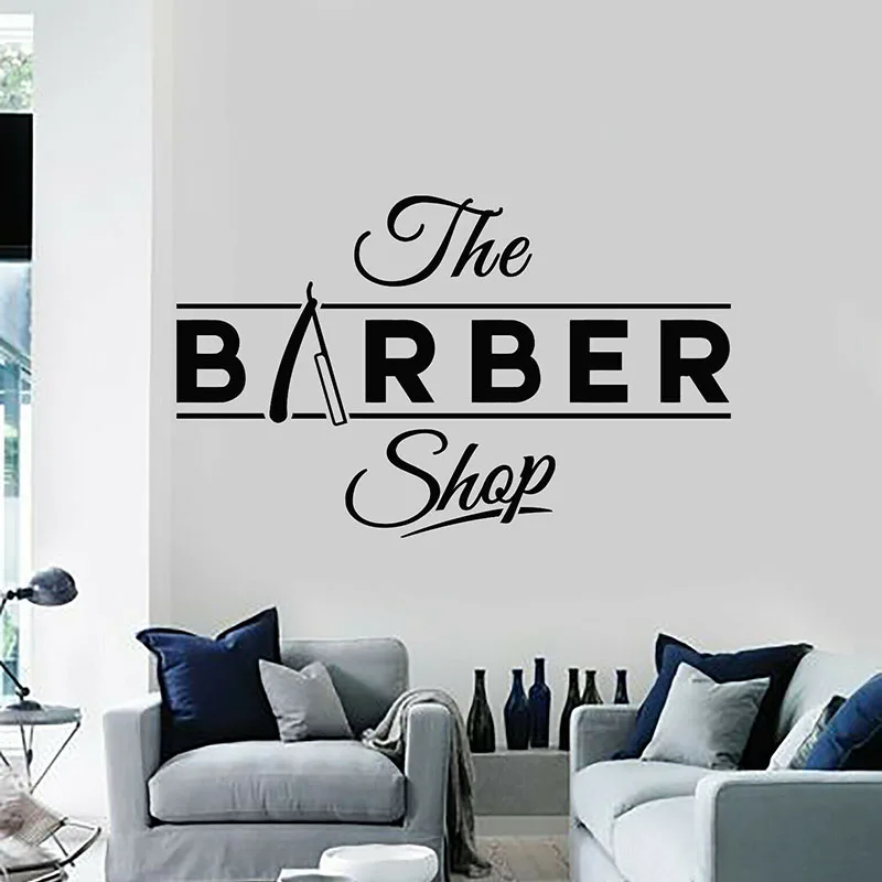 Vinyl Wall Decal Barber Hair Shop Logo Sign Haircuts Shaves Beauty Wall Window Stickers Are Mural Hairstyle Wall C249
Vinyl Wall Decal Barber Hair Shop Logo Sign Haircuts Shaves Beauty Wall Window Stickers Are Mural Hairstyle Wall C249
