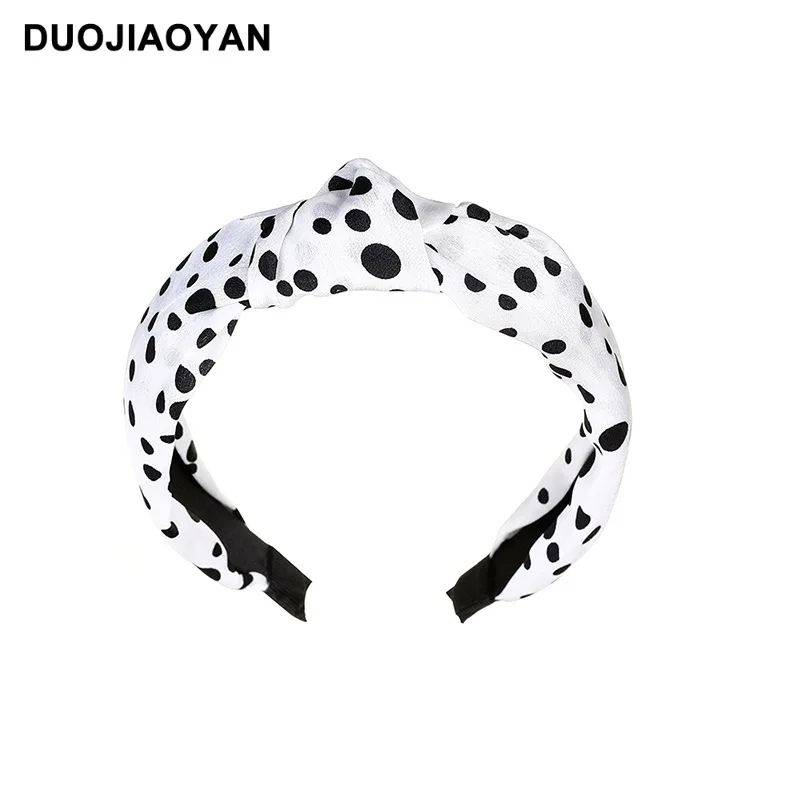 New Color Satin Fabric Hair Hoop with Polka Dots Knotted In The Middle and Simple Wide Version of Women's Hair Accessories
New Color Satin Fabric Hair Hoop with Polka Dots Knotted In The Middle and Simple Wide Version of Women's Hair Accessories