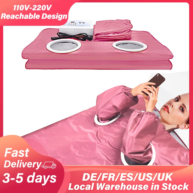 Professional Fat Burning Infrare Sauna Blanket 2 Zones Thermal Sauna Blanket Slimming Detox Home Spa Stretch Heat Blanket Women
Professional Fat Burning Infrare Sauna Blanket 2 Zones Thermal Sauna Blanket Slimming Detox Home Spa Stretch Heat Blanket Women