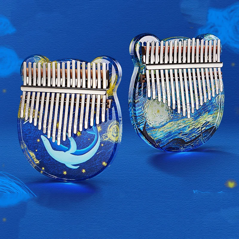 Exclusive Design Carlimba, 17/21 Tone Teclado Machine Thumb Piano Portable Musical Instrument with EVA Box Crystal Afican Sanza
Exclusive Design Carlimba, 17/21 Tone Teclado Machine Thumb Piano Portable Musical Instrument with EVA Box Crystal Afican Sanza