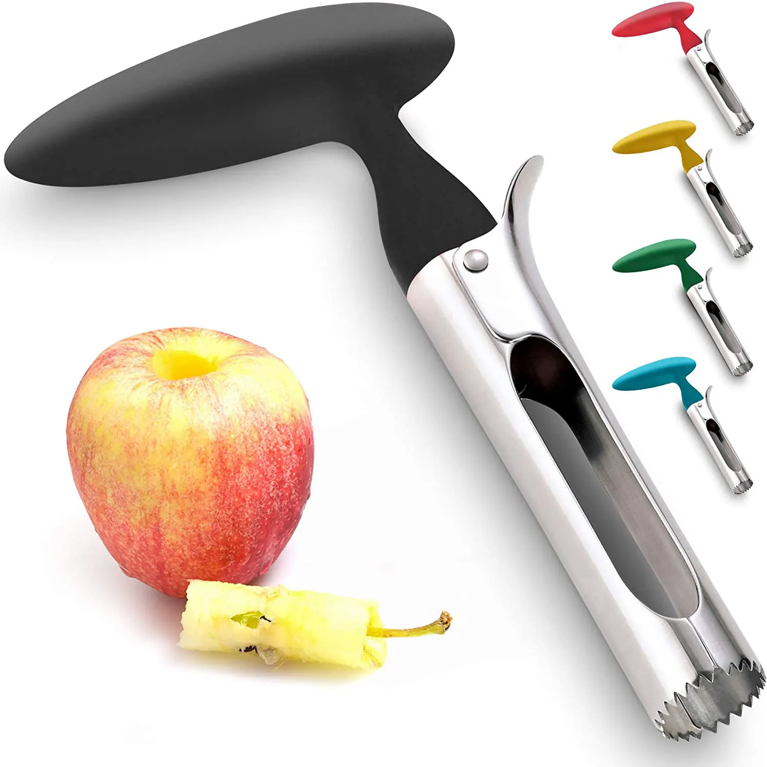 

Fruit Seed Remover Stainless Steel Corer Apple Pear Cherry Core Cutter Knife Slicer chopper Kitchen Gadgets Vegetable Tools