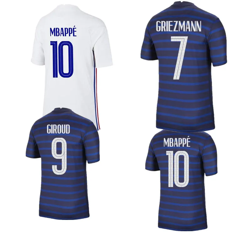Camiseta de francesa para ninos y adultos, camisa de MBAPE, VRANE, GREZMANN, THAVN, KANTE, POBA, 20, 21, 2021
Camiseta de francesa para ninos y adultos, camisa de MBAPE, VRANE, GREZMANN, THAVN, KANTE, POBA, 20, 21, 2021