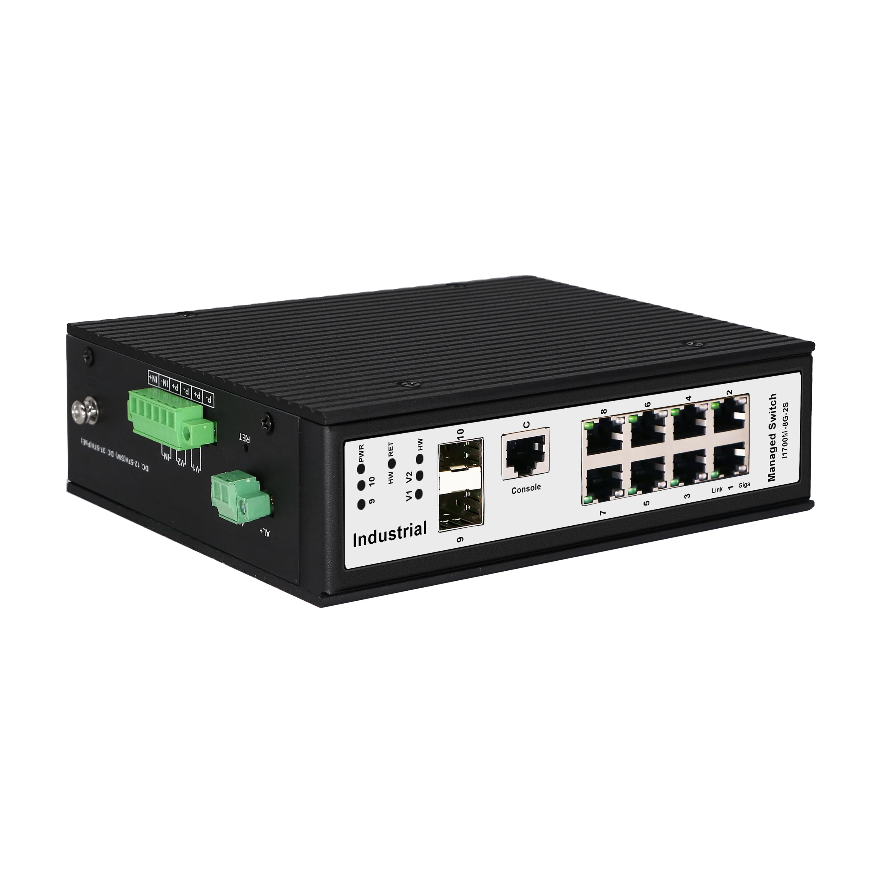 10-портовый M сеть 8G + 2G Управляемый Промышленный ethernet-коммутатор на din-рейку
10-портовый M сеть 8G + 2G Управляемый Промышленный ethernet-коммутатор на din-рейку