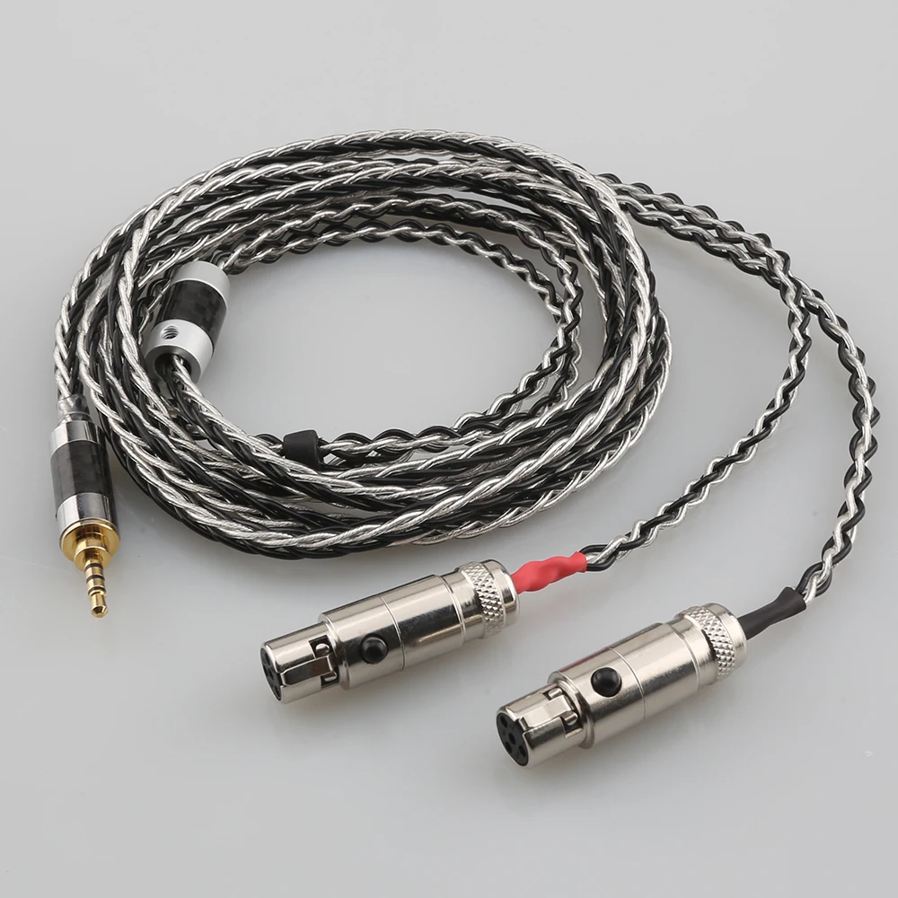 

New 4.4MM Balanced HiFi Cable Compatible with Audeze LCD-2, LCD-3, LCD-4, LCD-X, LCD-XC Headphone and for Astell&Kern AK240 AK3