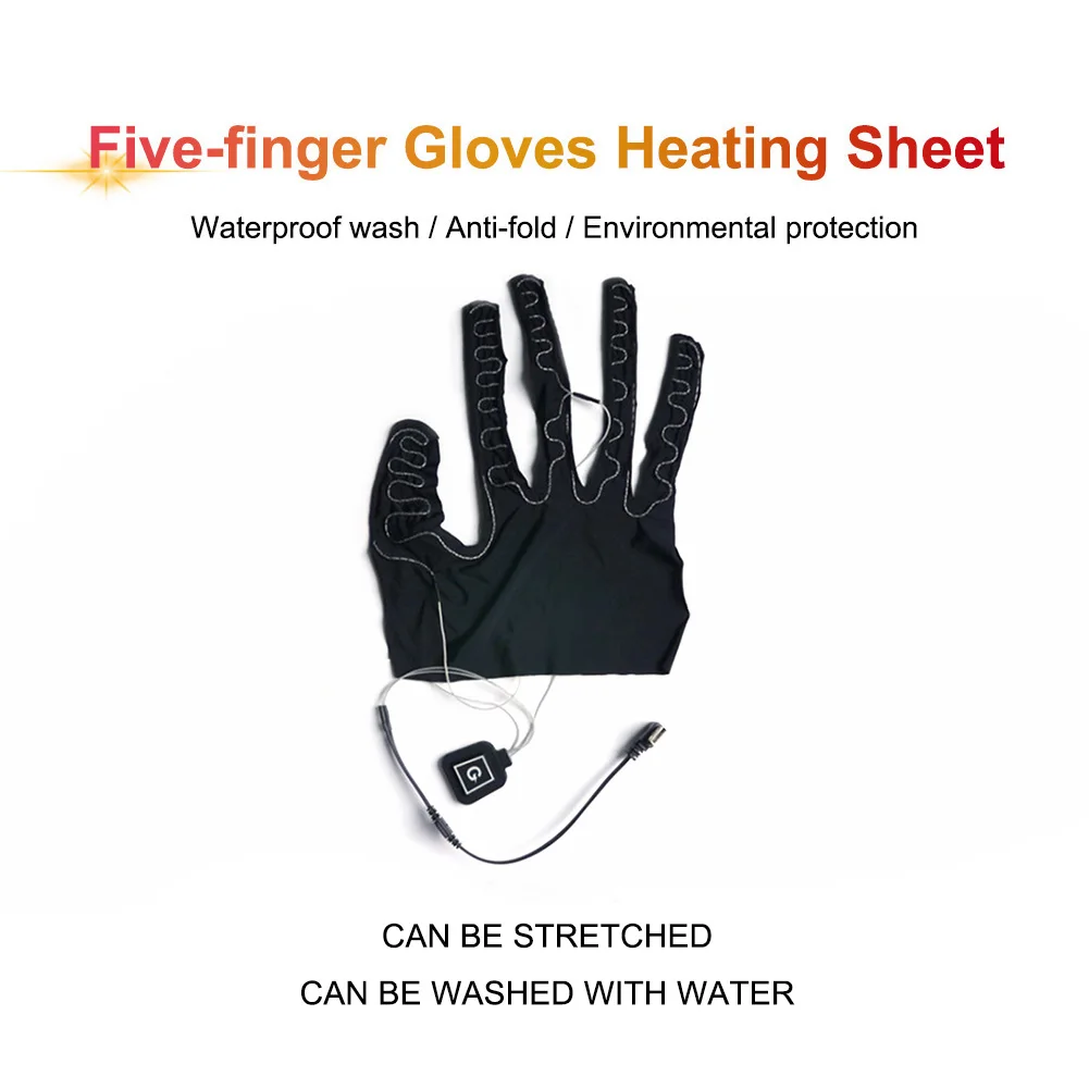 New 1Pc Five-finger Gloves USB Electric Heating Pads Lithium Battery Power Supply Three-speed Thermostat Switch Heating Upgrade
New 1Pc Five-finger Gloves USB Electric Heating Pads Lithium Battery Power Supply Three-speed Thermostat Switch Heating Upgrade