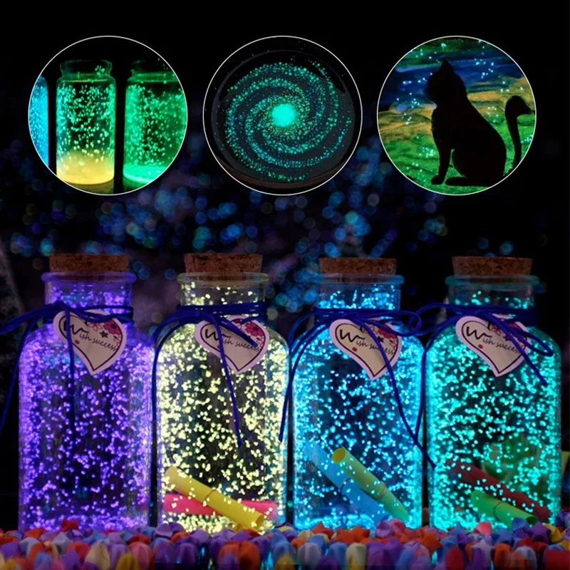 10g Party DIY Fluorescent Super Luminous Particles Glow Pigment Bright Gravel Ecofriendly for Home Christmas Wedding Decoration
10g Party DIY Fluorescent Super Luminous Particles Glow Pigment Bright Gravel Ecofriendly for Home Christmas Wedding Decoration