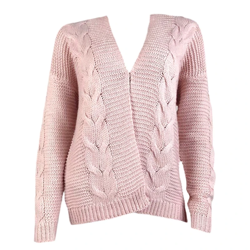 Women Chunky Cable Twist Knit Cardigan Solid Color Open Front Loose Sweater Coat
Women Chunky Cable Twist Knit Cardigan Solid Color Open Front Loose Sweater Coat