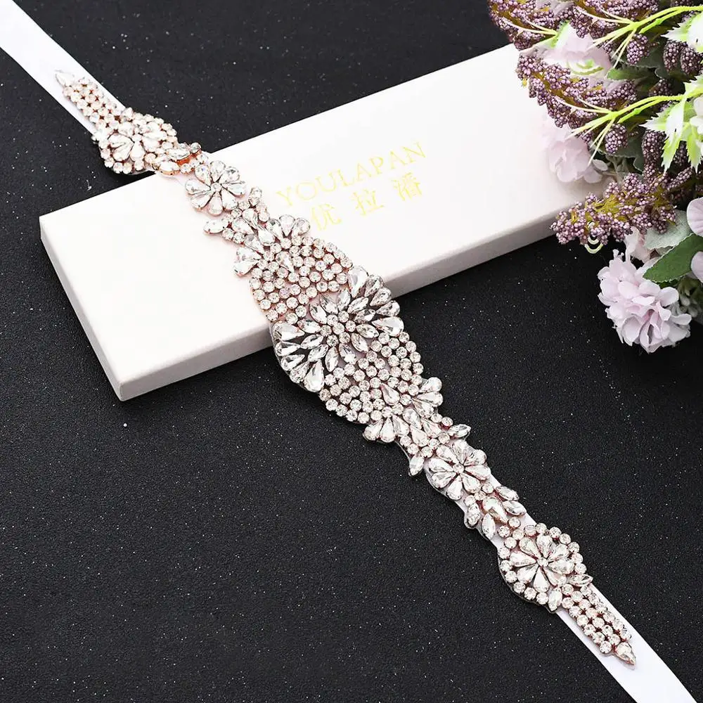 TRiXY S123-RG Rose Gold Belt Rhinestone Bridal Belt Wedding Dress Belts Fashion Beads Bridal Belt Crystal Wedding Sash Belt
TRiXY S123-RG Rose Gold Belt Rhinestone Bridal Belt Wedding Dress Belts Fashion Beads Bridal Belt Crystal Wedding Sash Belt