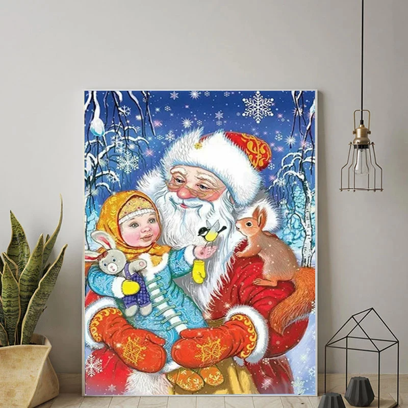 Christmas Santa Claus Elk and Snow Pictures Canvas Painting Wall Art Modern Posters and Prints In Living Room Decor Home Cuadros
Christmas Santa Claus Elk and Snow Pictures Canvas Painting Wall Art Modern Posters and Prints In Living Room Decor Home Cuadros