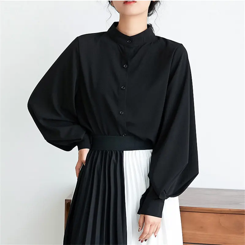 Neue Design Stehen Chiffon Vintage Stand Laterne Ärmel Frische Hohe Qualität Retro Büro Damen Allgleiches Große Größe Hemd
Neue Design Stehen Chiffon Vintage Stand Laterne Ärmel Frische Hohe Qualität Retro Büro Damen Allgleiches Große Größe Hemd