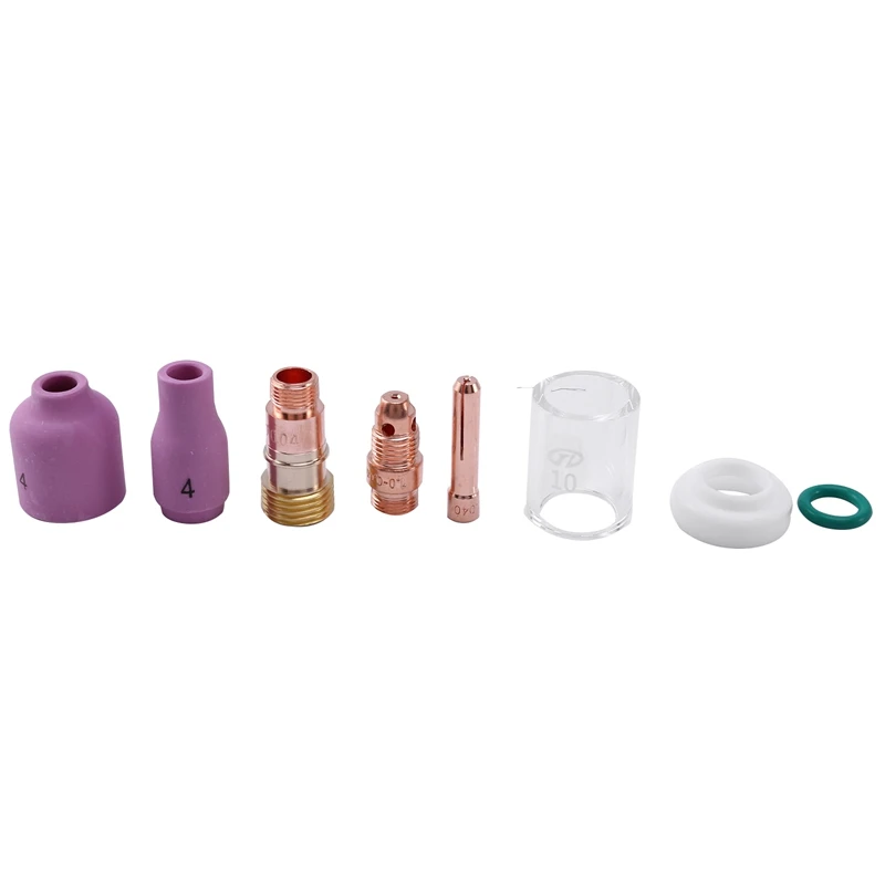 40Pcs Welder Torch Collets Nozzle Gas Lens Pyrex Glass Cup for Tig WP-17/18/26 Welding Torch
40Pcs Welder Torch Collets Nozzle Gas Lens Pyrex Glass Cup for Tig WP-17/18/26 Welding Torch