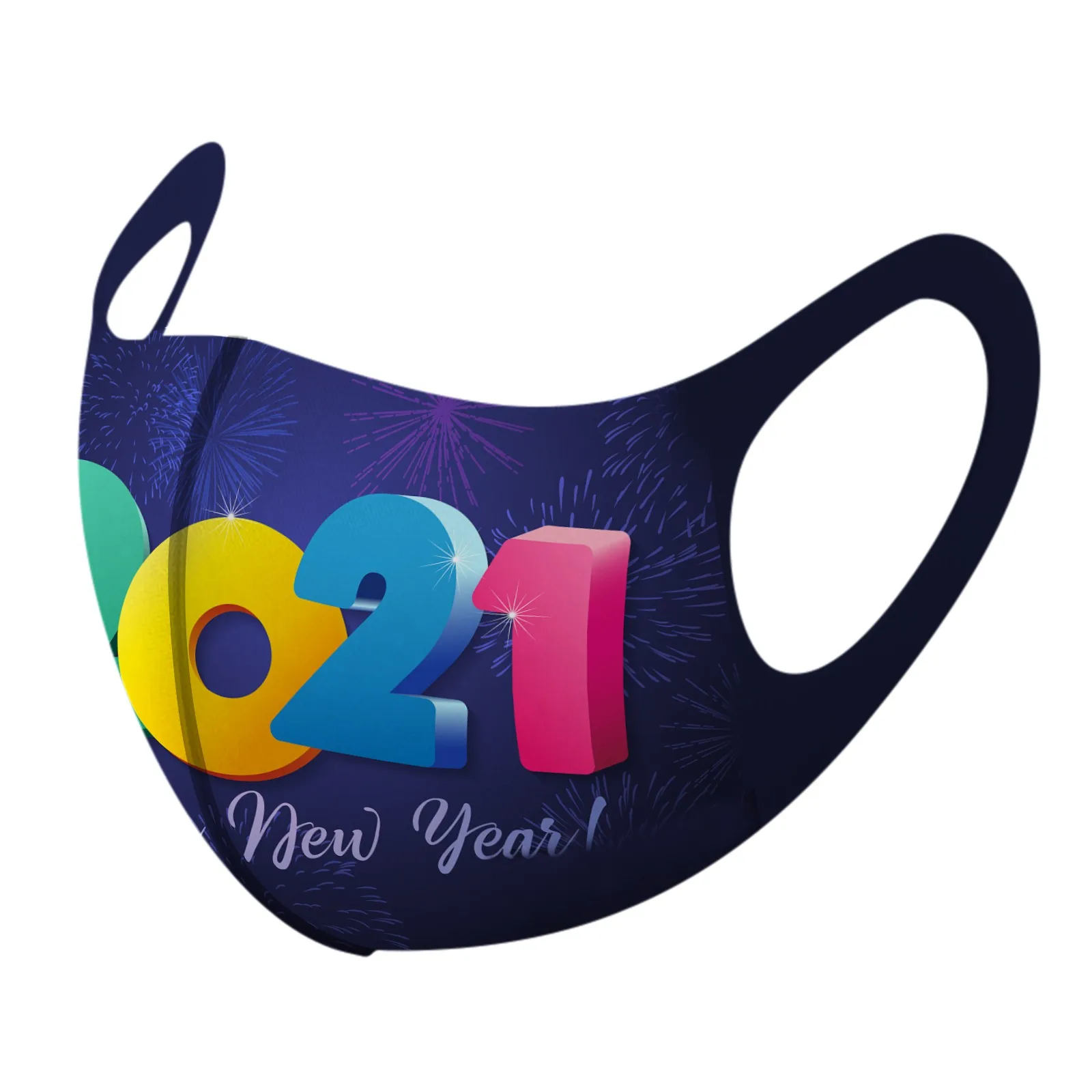 Neutral Adult 2021 New Year Printing Face Mask Washable Reusable Windproof Dustproof Face Mask 1PCS mascarilla con diseno /4
Neutral Adult 2021 New Year Printing Face Mask Washable Reusable Windproof Dustproof Face Mask 1PCS mascarilla con diseno /4