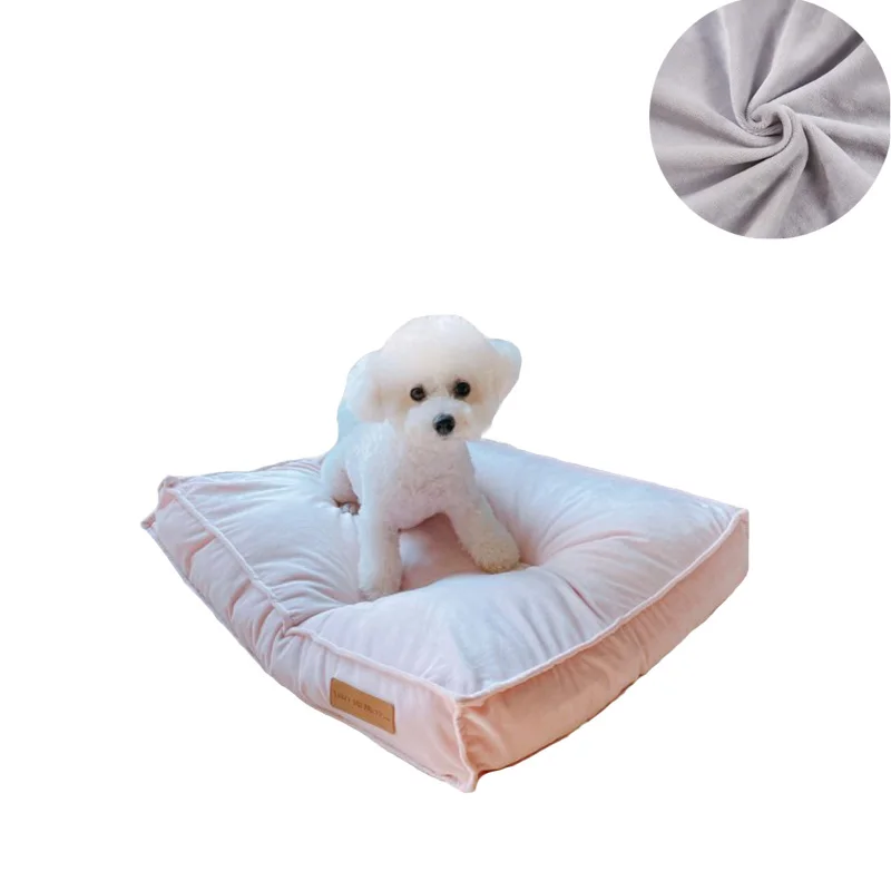 Pet Kennel Winter Warm and Comfortable Soft Cat and Dog Sleeping Pad Removable and Washable Cotton High-elastic Dog Bed
Pet Kennel Winter Warm and Comfortable Soft Cat and Dog Sleeping Pad Removable and Washable Cotton High-elastic Dog Bed