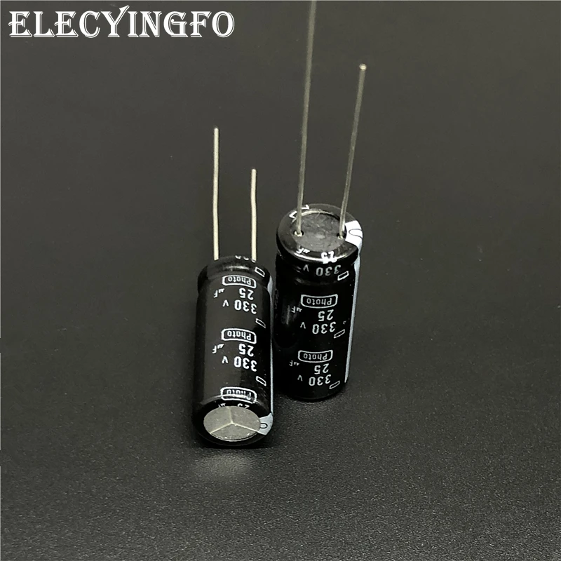 5pcs 25uF 330V25UF Nippon Chemi-Con NCC Photo Flash Capacitor 10x25.5mm 330V25uF PH Capacitors
5pcs 25uF 330V25UF Nippon Chemi-Con NCC Photo Flash Capacitor 10x25.5mm 330V25uF PH Capacitors