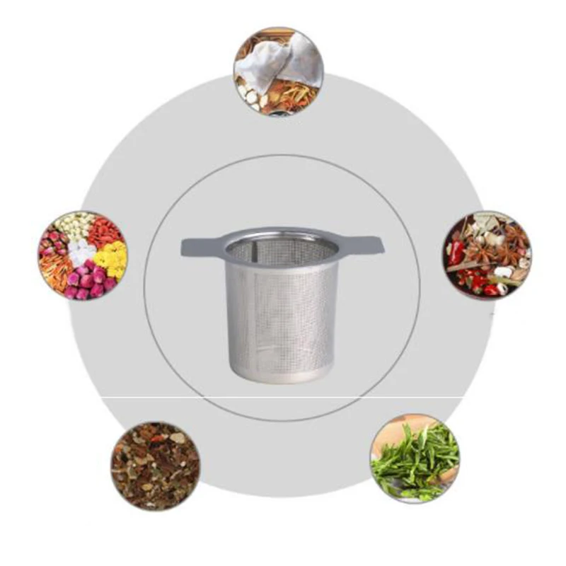 304 Stainless Steel Dual Ear Fine Mesh Filter Tea Infuser Fine Reusable Strainer Durable Environmentally
304 Stainless Steel Dual Ear Fine Mesh Filter Tea Infuser Fine Reusable Strainer Durable Environmentally