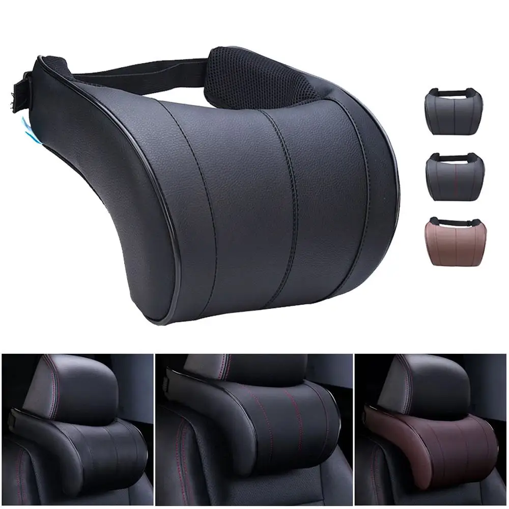 PU Leather Auto Car Neck Pillow Memory Foam Filling Neck Rest Seat Headrest Pillow For Car Gadget Auto Accessories
PU Leather Auto Car Neck Pillow Memory Foam Filling Neck Rest Seat Headrest Pillow For Car Gadget Auto Accessories
