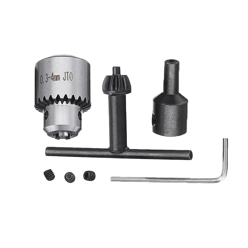 0.3-4mm Mini Electric Drill Chuck JTO Cone With 5mm Motor Connecting Rod Shaft High Precision Thread | Инструменты