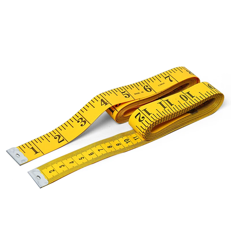 120 Inch Soft Measuring Tape PVC Sewing Ruler Measuring Tool Metric Tape Of Measure Clothing Tailoring Ruler Body Measuring Tape
120 Inch Soft Measuring Tape PVC Sewing Ruler Measuring Tool Metric Tape Of Measure Clothing Tailoring Ruler Body Measuring Tape