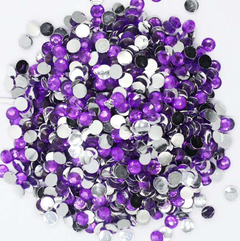 Amethyst Color 3,4,5,6mm Flatback Resin Non hotfix Rhinestones in Bulk Package Plastic Nail Art Decoration for Garment
Amethyst Color 3,4,5,6mm Flatback Resin Non hotfix Rhinestones in Bulk Package Plastic Nail Art Decoration for Garment