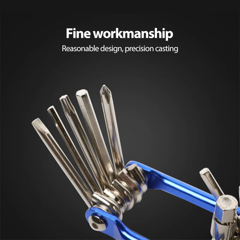 11 In 1 Multifunctional Bicycle Maintenance Tool Mountain Road Bike Repair Tool Aluminum Alloy Chain Cutter Cycling Repair Kit
11 In 1 Multifunctional Bicycle Maintenance Tool Mountain Road Bike Repair Tool Aluminum Alloy Chain Cutter Cycling Repair Kit